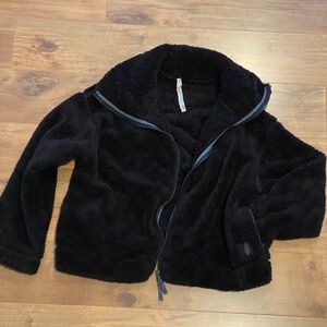FP Movement Cozy Black Fleece Jacket